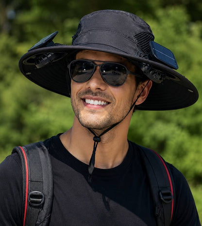 Hawk Explorer - Solar Powered Fan Hat