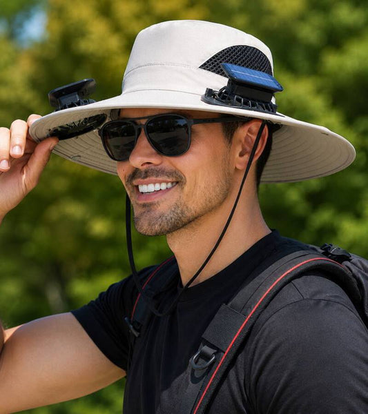 Hawk Explorer - Solar Powered Fan Hat