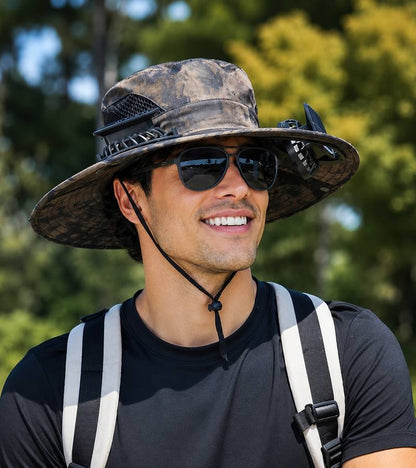 Hawk Explorer - Solar Powered Fan Hat
