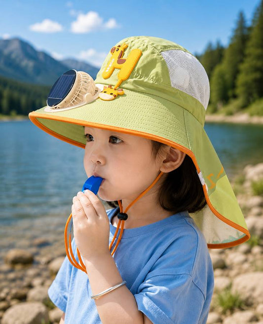 Hawk Junior - Solar Powered Fan Hat