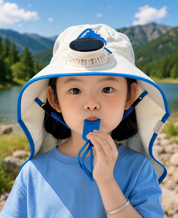 Hawk Junior - Solar Powered Fan Hat